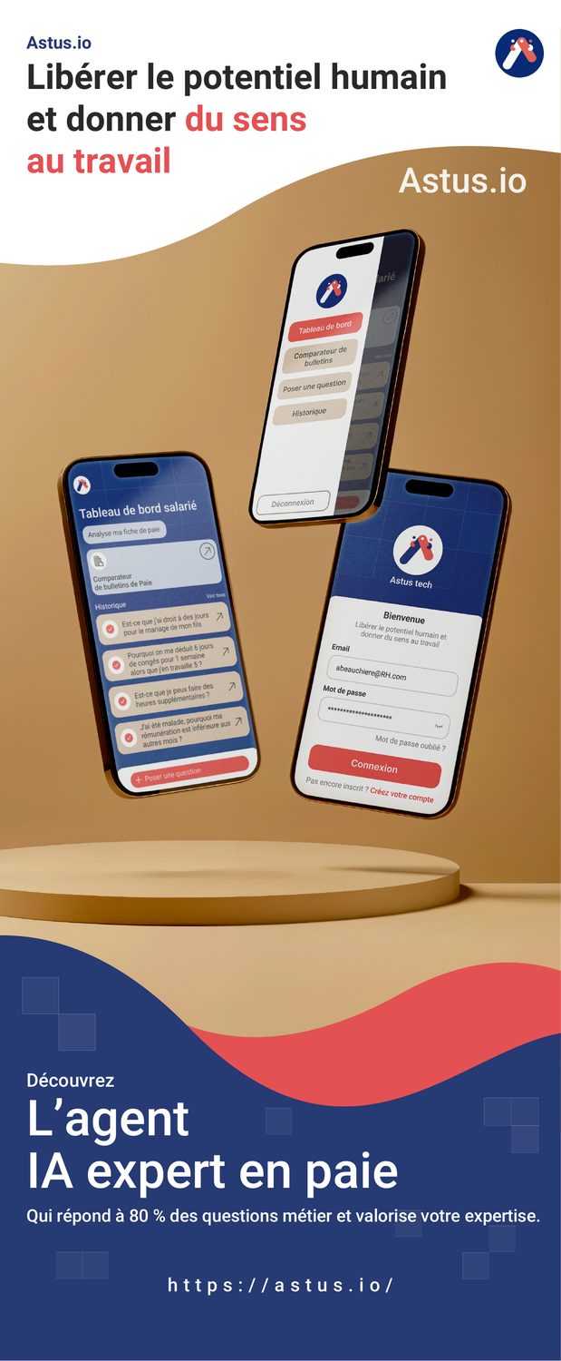 Kakemono (roll-up) Astus pour événements