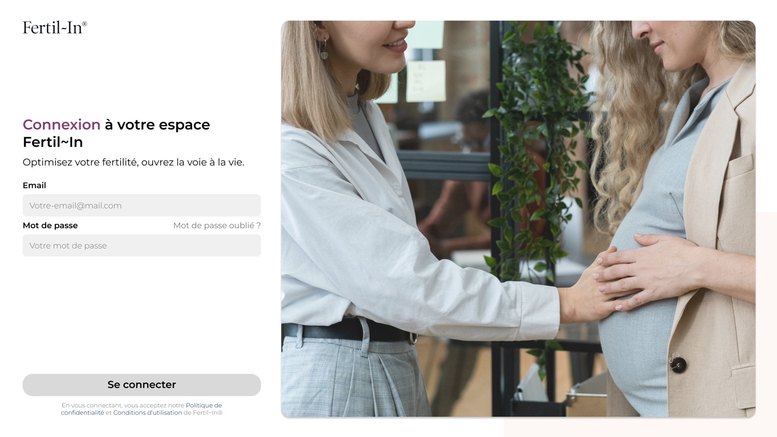 Fertil-In — UI/UX d'une web app santé