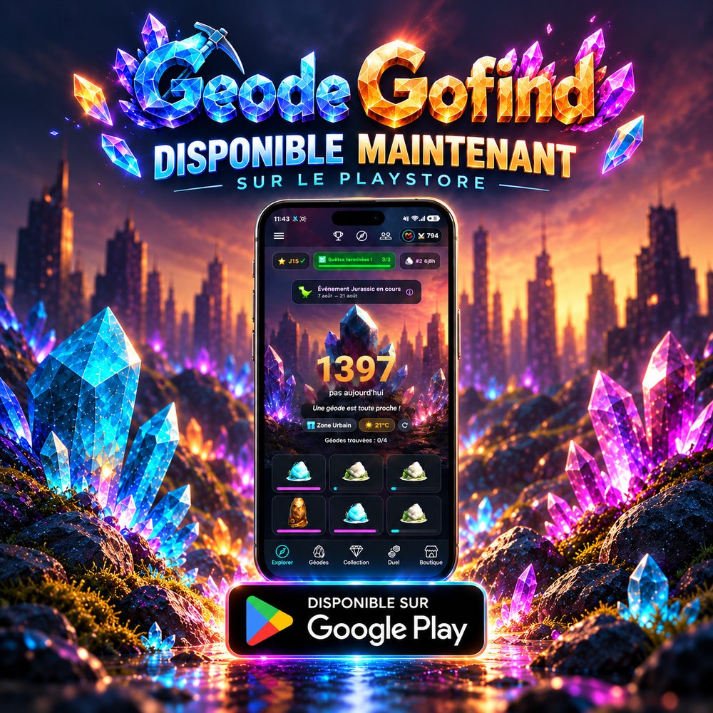 Geode GoFind, application mobile