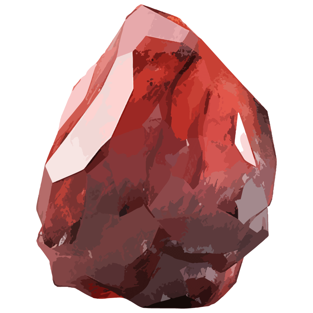 Rubis — minéral rare du biome Urbain dans Geode GoFind