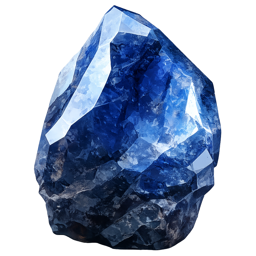 Saphir — minéral rare du biome Aquatique dans Geode GoFind