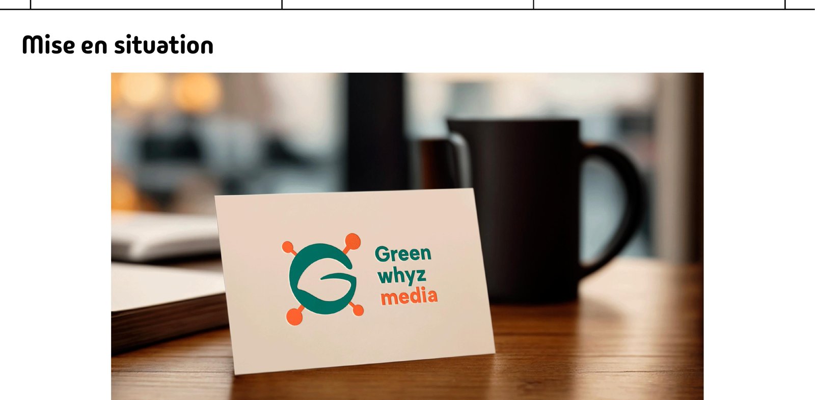 Carte de visite Green Whyz Media