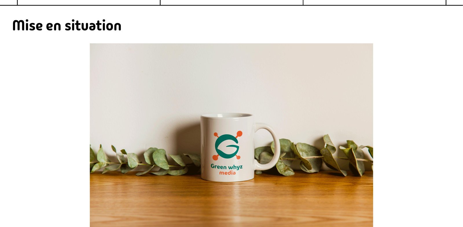 Mug aux couleurs de Green Whyz Media