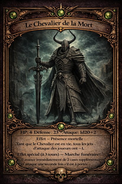 Boss, Le Chevalier de la Mort