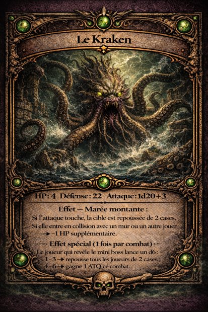 Boss, Le Kraken