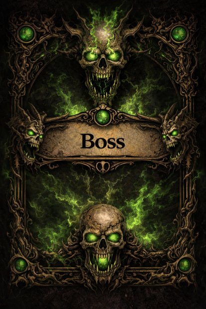 Dos de carte boss