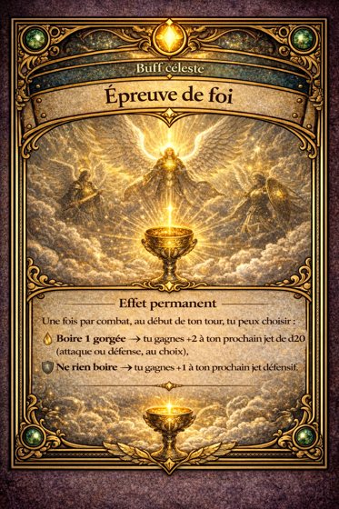 Carte Buffs des coffres du jeu