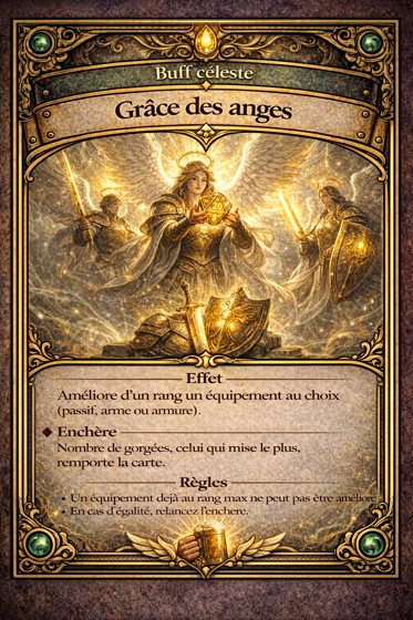 Carte Buffs des coffres du jeu