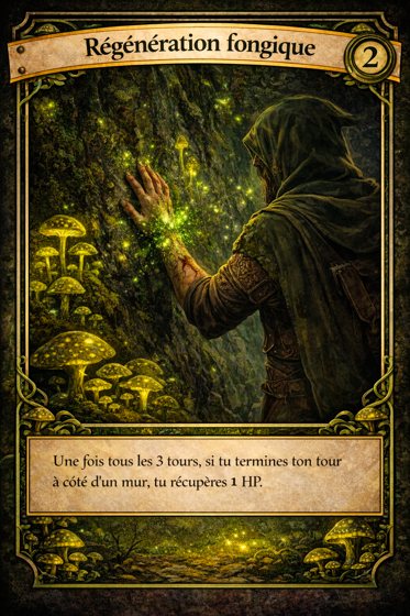 Carte Passif de la classe Druide
