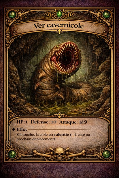 Carte monstre
