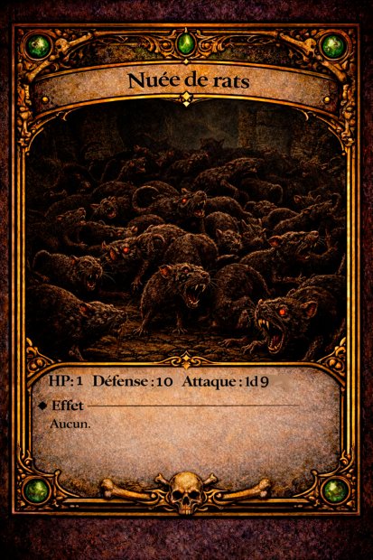Carte monstre