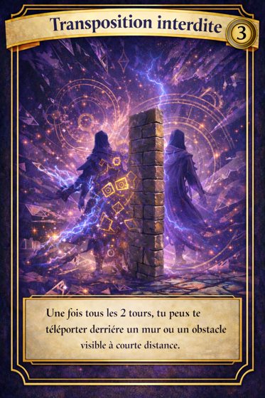Carte Passif de la classe Mage
