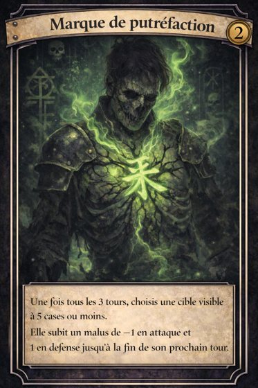 Carte Passif de la classe Nécromancien