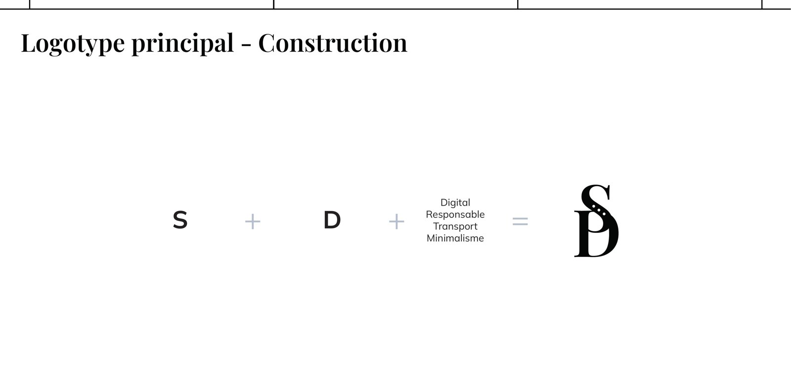 Construction du monogramme Stactif Digital
