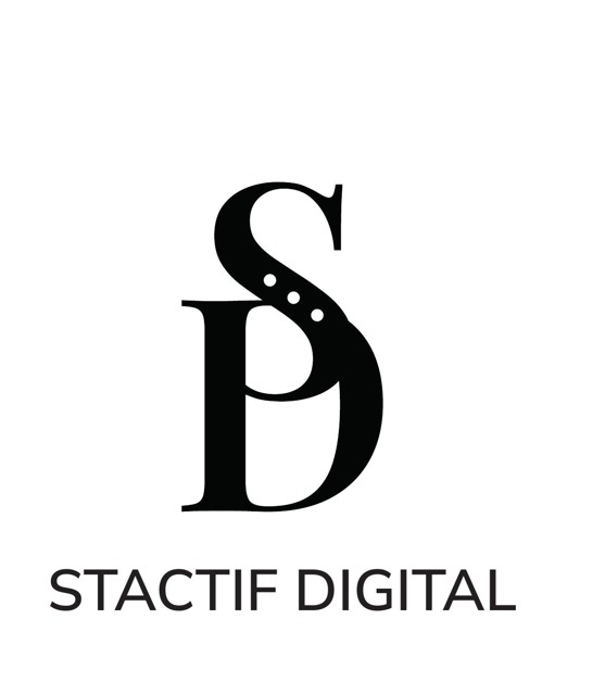 Logo Stactif Digital, monogramme SD